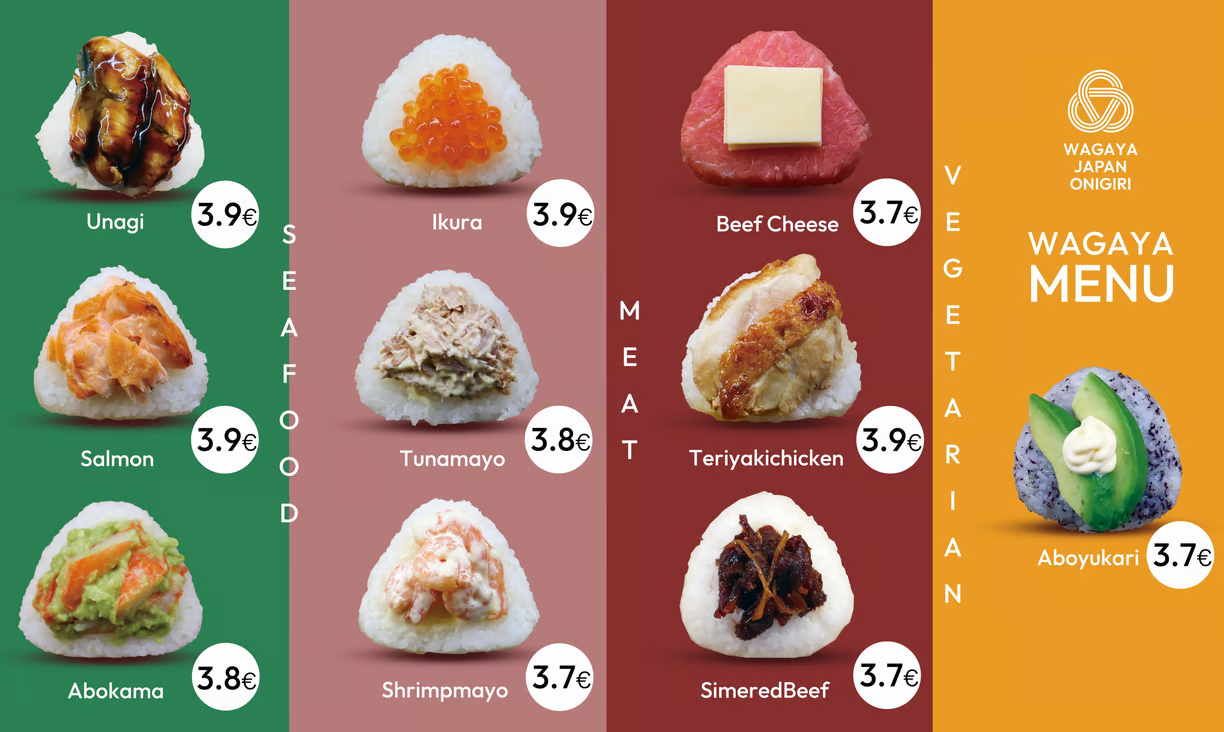 Onigiri Menu