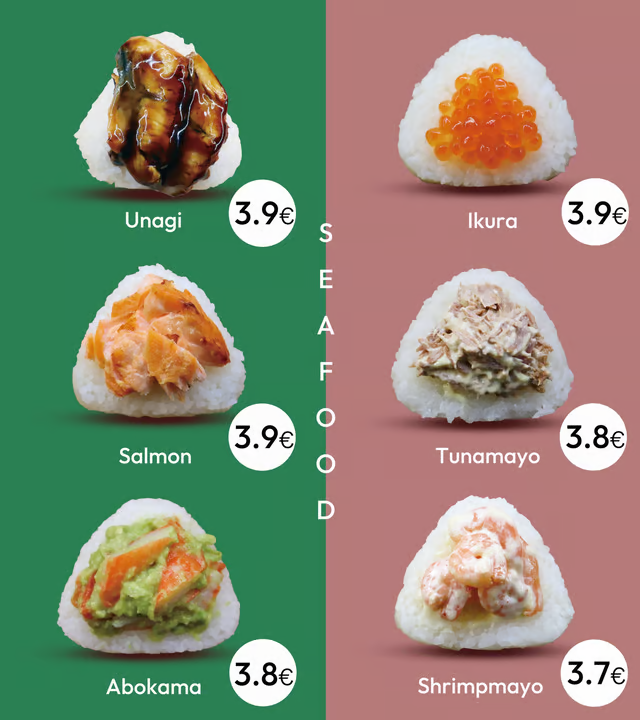 Onigiri Menu Mobile